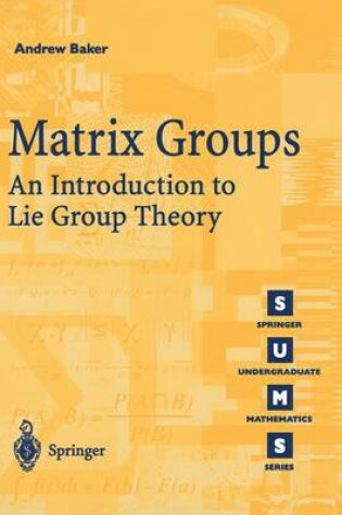 Cover of Matrix Groups