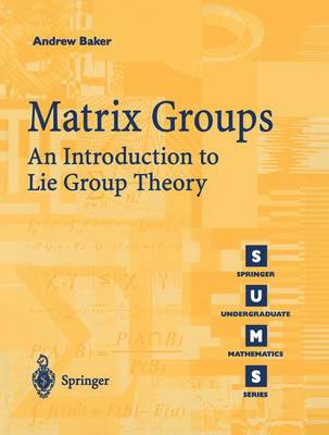 Book cover for Matrix Groups