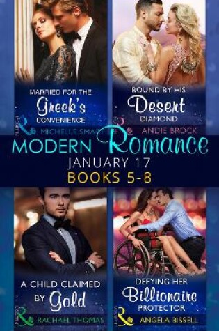 Cover of Modern Romance January 2017 Books 5 - 8