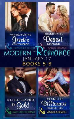 Book cover for Modern Romance January 2017 Books 5 - 8