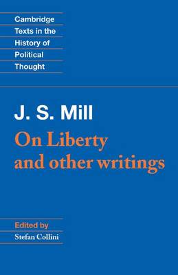 Book cover for J. S. Mill: 'On Liberty' and Other Writings