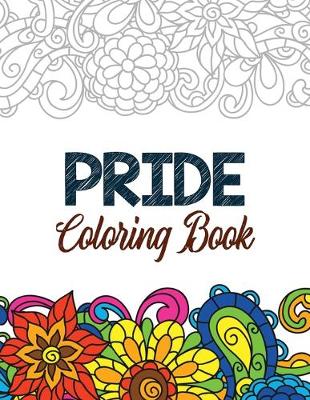 Book cover for Pride Coloring Book