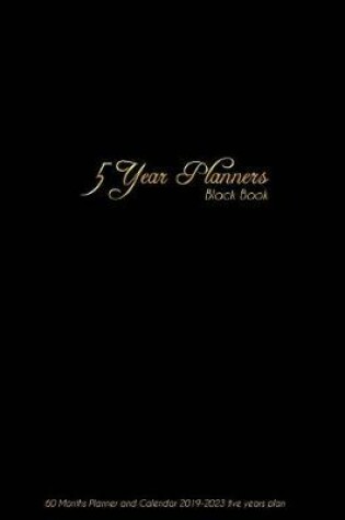 Cover of 5 Year Planners-Black Book