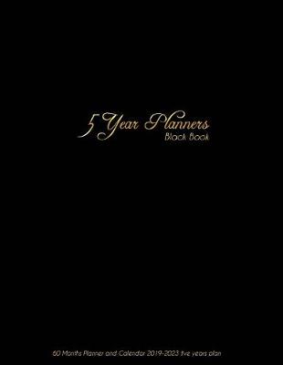 Cover of 5 Year Planners-Black Book