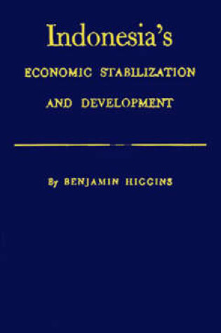 Cover of Indonesia's Economic Stabilization and Development