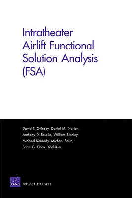Book cover for Intratheater Airlift Functional Solution Analysis (Fsa)