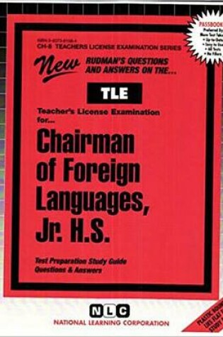 Cover of Foreign Languages, Jr. H.S.