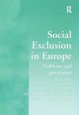 Book cover for Social Exclusion in Europe