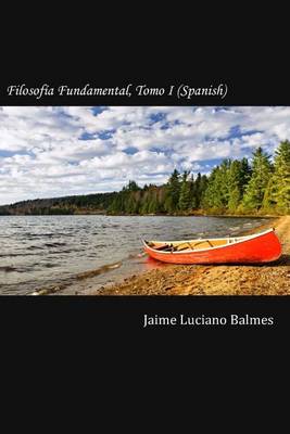 Book cover for Filosofia Fundamental, Tomo I (Spanish)