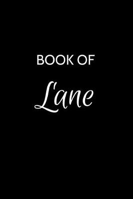 Book cover for Book of Lane