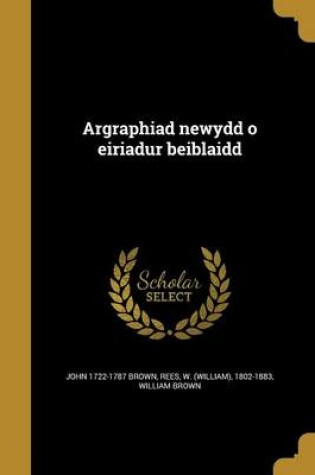 Cover of Argraphiad Newydd O Eiriadur Beiblaidd