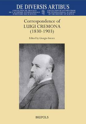 Book cover for Correspondence of Luigi Cremona (1830-1903)