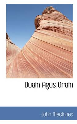 Book cover for Duain Agus Orain