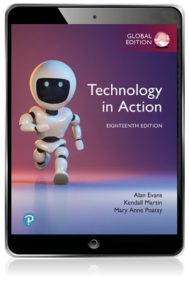 Book cover for Technology in Action, Global Edition -- Pearson eText (OLP)