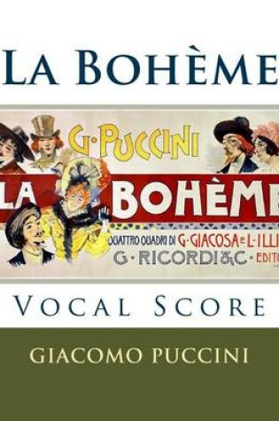 Cover of La Boheme - vocal score (Italian and English)