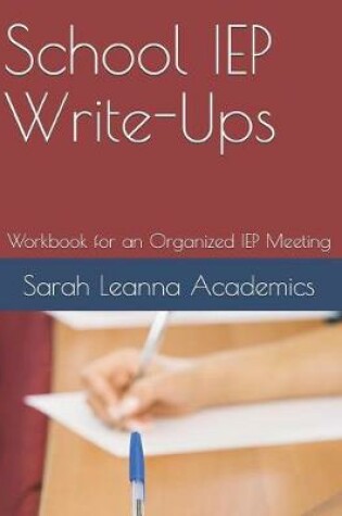 Cover of School IEP Write-Ups