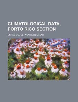 Book cover for Climatological Data, Porto Rico Section