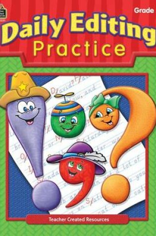 Cover of Daily Editing Practice, Grade 1