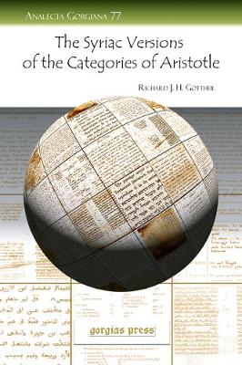 Cover of The Syriac Versions of the Categories of Aristotle