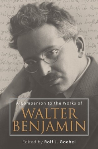 Cover of A Companion to the Works of Walter Benjamin