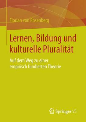 Book cover for Lernen, Bildung und kulturelle Pluralität