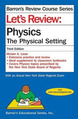 Cover of Let's Review Physics-The Physical Setting