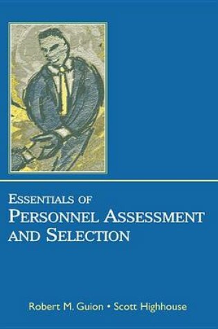 Cover of Essentials of Personnel Assessment and Selection