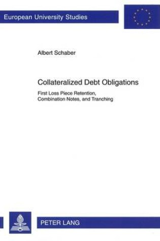 Cover of Collateralized Debt Obligations