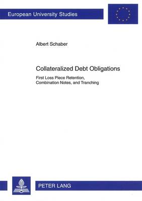 Cover of Collateralized Debt Obligations