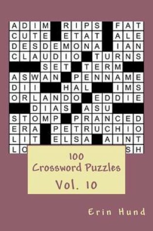 Cover of 100 Crossword Puzzles Vol. 10