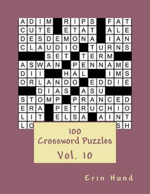Book cover for 100 Crossword Puzzles Vol. 10