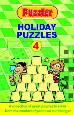 Book cover for "Puzzler" Travel Puzzles 2