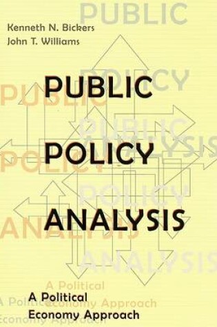 Cover of Public Policy Analysis