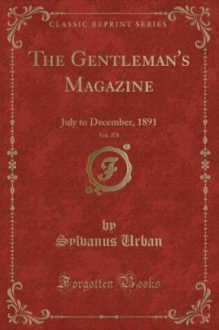 Cover of The Gentleman's Magazine, Vol. 271