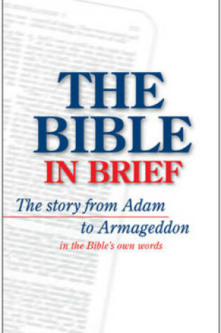 Cover of The Bible in Brief