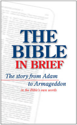 Book cover for The Bible in Brief