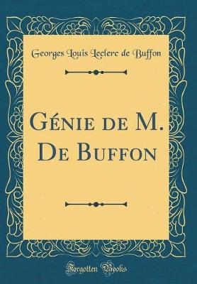 Book cover for Génie de M. de Buffon (Classic Reprint)