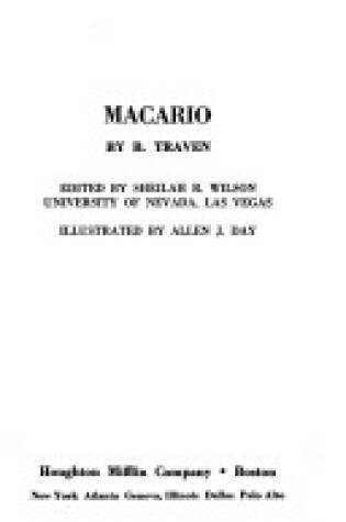 Cover of Macario