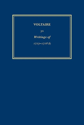 Cover of Complete Works of Voltaire 3A
