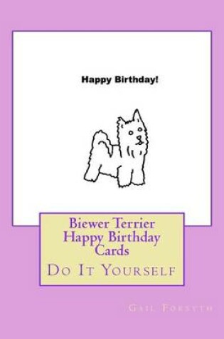 Cover of Biewer Terrier Happy Birthday Cards