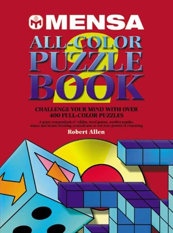 Book cover for Mensa All-Color Puzzle Book 2