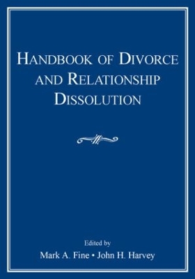 Cover of Handbook of Divorce and Relationship Dissolution