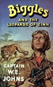 Book cover for Biggles and the Leopards of Zinn