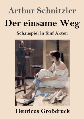 Book cover for Der einsame Weg (Großdruck)