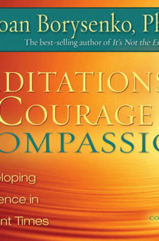 Cover of Meditations For Courage And Compassion: Developing Resilience In Turbulent Times