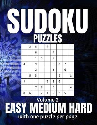 Book cover for Sudoku Puzzles Easy Medium Hard