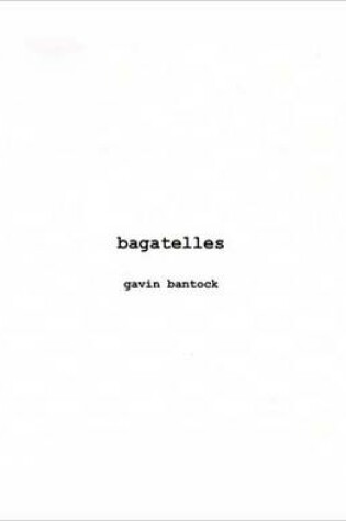 Cover of Bagatelles