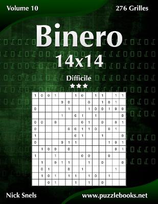 Cover of Binero 14x14 - Difficile - Volume 10 - 276 Grilles