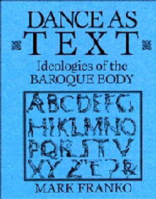 Cover of Dance as Text