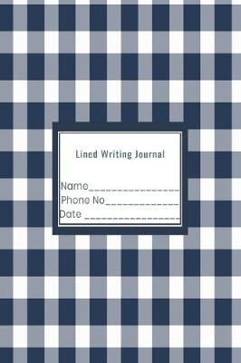 Book cover for Lined writing Journal